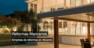 Empresa de Reformas en Alicante REFORMAS MANZANO